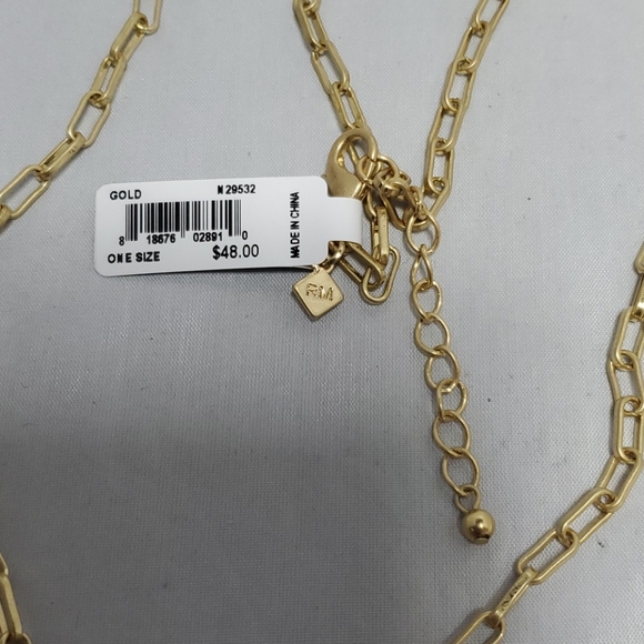 Rebecca minkoff gold Navajo Y-necklace - Picture 5 of 6